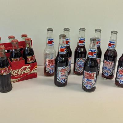 NASCAR Coca-Cola & Pepsi Bottles Richard Petty & Bill Elliott