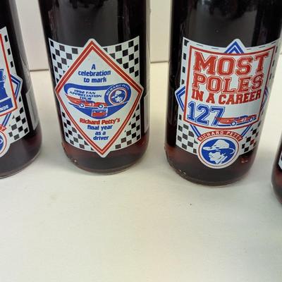 NASCAR Coca-Cola & Pepsi Bottles Richard Petty & Bill Elliott