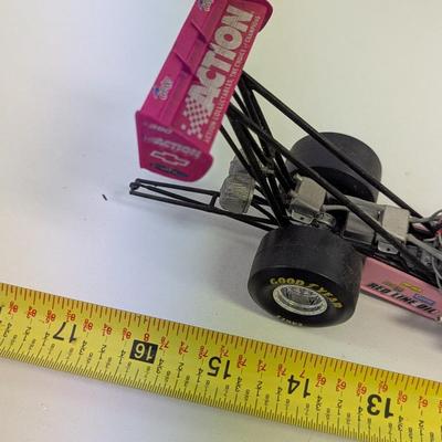 Plastic/Metal John Deere Tractor & Die-Cast Cars