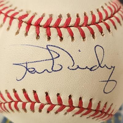 Ron Guidry OMLB Signed Autographed Baseball In Collectors Case