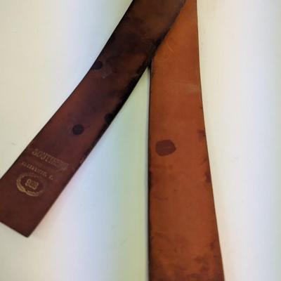 928 Southern Llama Brand Leather Razor Strap