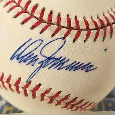 Don Zimmer OMLB Signed Autographed Baseball In Collectors Case