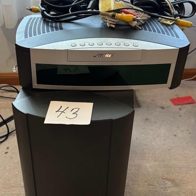 Bose Speaker System and Media Center