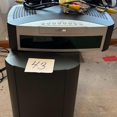 Bose Speaker System and Media Center