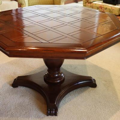 Adjustable High/Low Hexagon Coffee/Dining Table