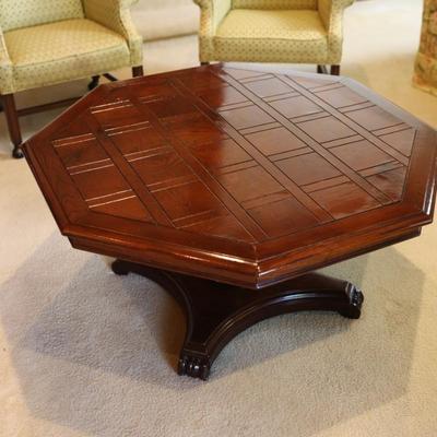 Adjustable High/Low Hexagon Coffee/Dining Table