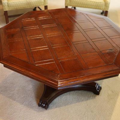 Adjustable High/Low Hexagon Coffee/Dining Table