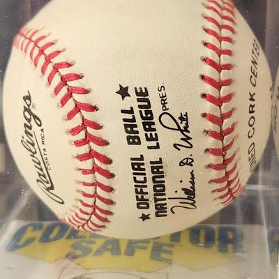 Tony Perez OMLB Signed Autographed Baseball In Collectors Case