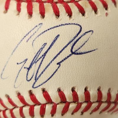 Jeff Jenkins Brewers OMLB Signed Autographed Baseball In Collectors Case
