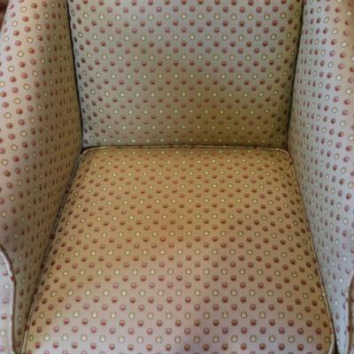 Four Vintage Armchairs on Casters (See Details)