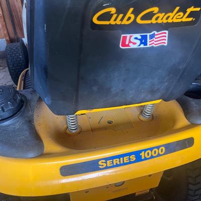 Cub Cadet Series 1000 Lawn Tractor with Cart