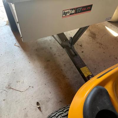 Cub Cadet Series 1000 Lawn Tractor with Cart