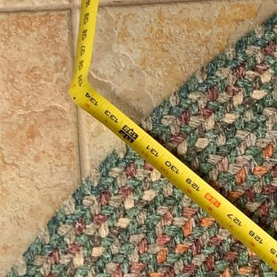 Large Oval Braided Rug (11’ x 8’)