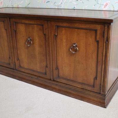 SLIGH Vintage Wood Cabinet Three Door Console Server Cabinet