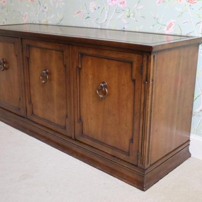 SLIGH Vintage Wood Cabinet Three Door Console Server Cabinet