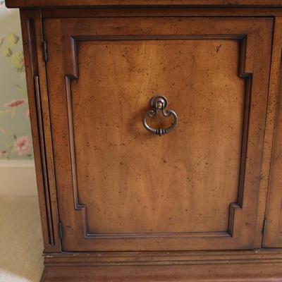 SLIGH Vintage Wood Cabinet Three Door Console Server Cabinet