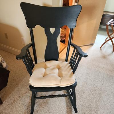 Satin Black Rocker