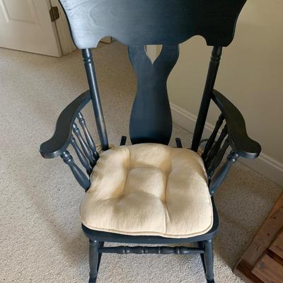 Satin Black Rocker
