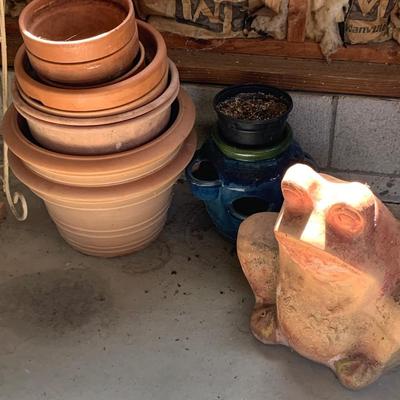 Terra Cotta Gardening Pots