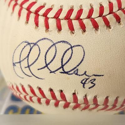 Jeff Nelson #43 Mariners OMLB Signed Autographed Baseball In Collectors Case