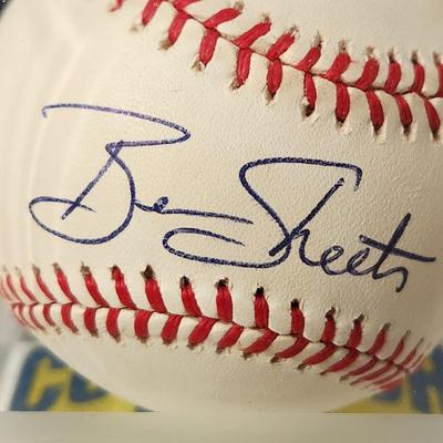 Ben Sheets OMLB Signed Autographed Baseball In Collectors Case