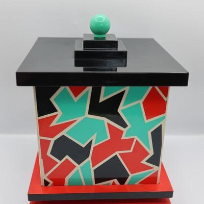 SIGMA Memphis Post Modern Lidded Ice Bucket and Tray by Sigma