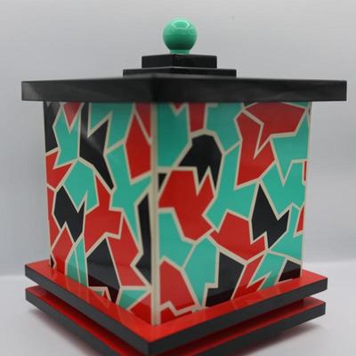 SIGMA Memphis Post Modern Lidded Ice Bucket and Tray by Sigma