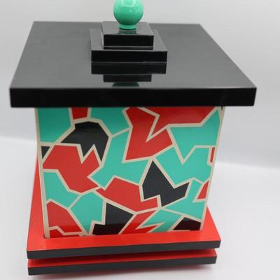 SIGMA Memphis Post Modern Lidded Ice Bucket and Tray by Sigma
