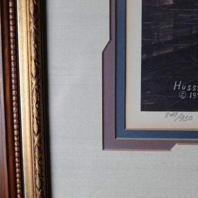 1976 James Hussey Signed Saint Louis Cathedral Framed Print