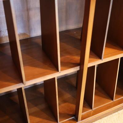 Wood Sideboard/Record Storage