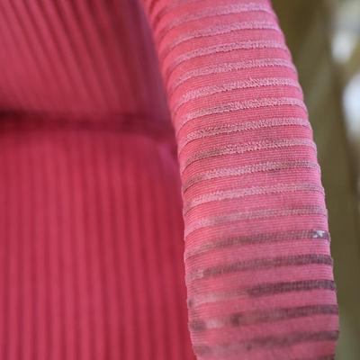 Pair of Wood and Upholstery Armchairs (See Details)