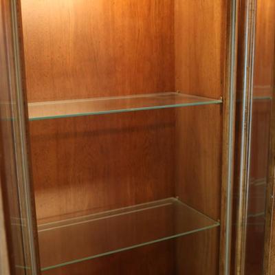 Beautiful Solid Wood China Cabinet