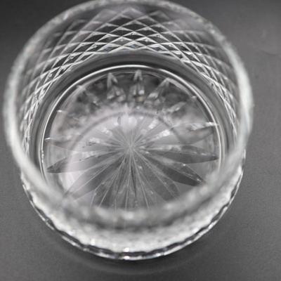WATERFORD Crystal Creamer and Open Sugar Bowl