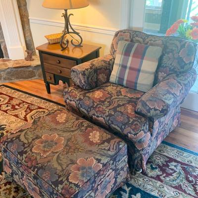 Chair & Ottoman