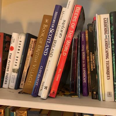 Several Bookshelves Full - Mostly Non- Fiction Biography History Hardback Presidents Civil War 50+ Books
