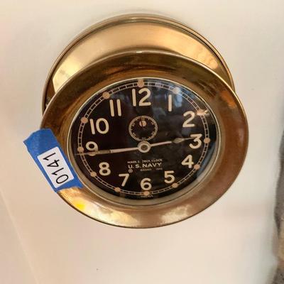 Vintage Navy Deck Clock