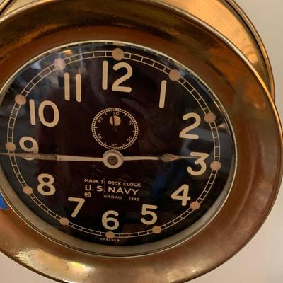Vintage Navy Deck Clock