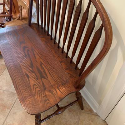 Wood Hall Bench