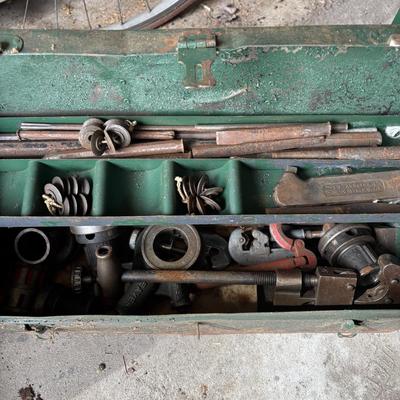 LOT 31: Toolbox & Filled Drawer Organizers