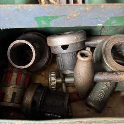 LOT 31: Toolbox & Filled Drawer Organizers