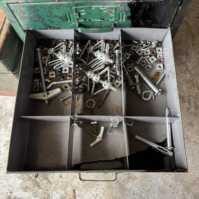LOT 31: Toolbox & Filled Drawer Organizers