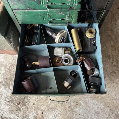 LOT 31: Toolbox & Filled Drawer Organizers
