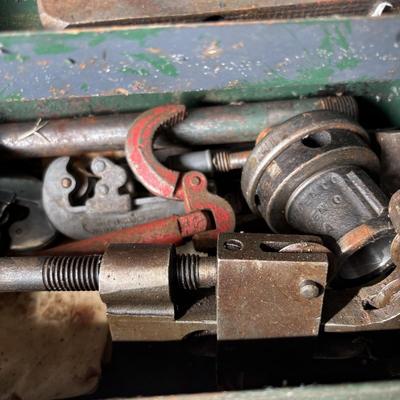 LOT 31: Toolbox & Filled Drawer Organizers