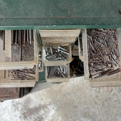 LOT 31: Toolbox & Filled Drawer Organizers