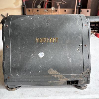 LOT 34: Vintage Marchant Calculating Machine - Untested/No Cord