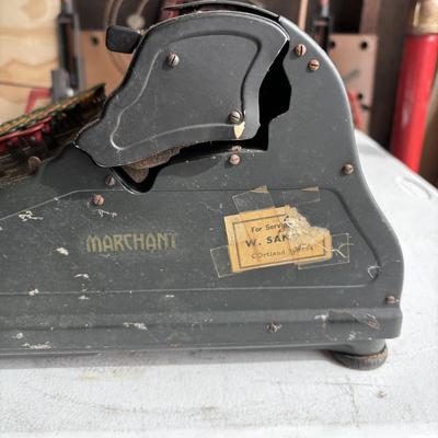 LOT 34: Vintage Marchant Calculating Machine - Untested/No Cord
