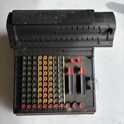LOT 34: Vintage Marchant Calculating Machine - Untested/No Cord