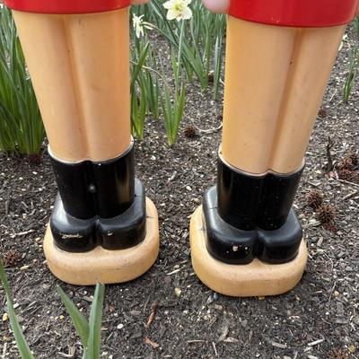 LOT 36: Set of 2 Nutcracker Blow Molds