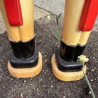 LOT 36: Set of 2 Nutcracker Blow Molds
