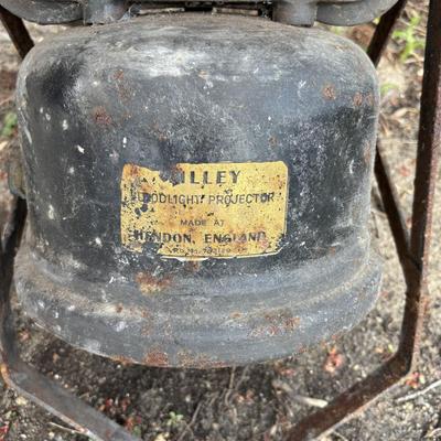 LOT 37: Antique Tilley Flood Light Projector